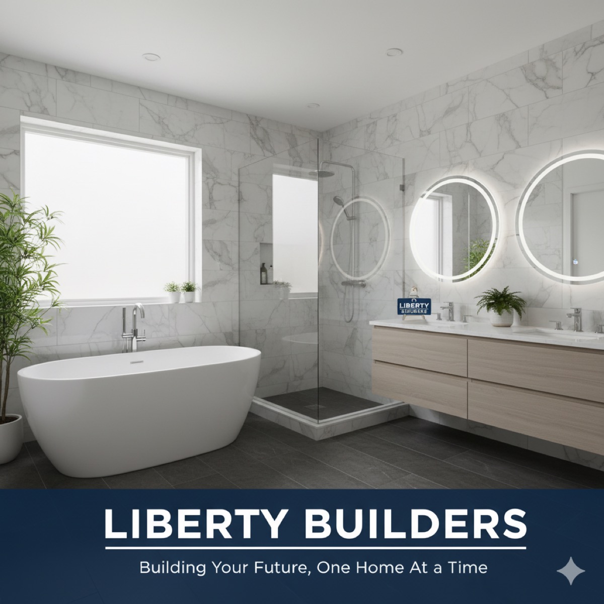 Luxury Master Bath Suite Renovation in Los Gatos